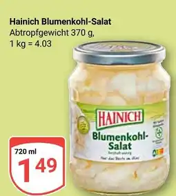 Globus Hainich blumenkohl-salat Angebot