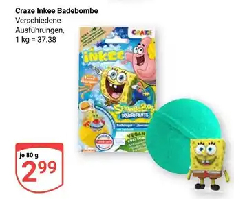 Globus Craze inkee badebombe Angebot