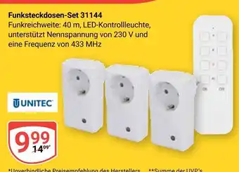 Globus Unitec funksteckdosen-set 31144 Angebot