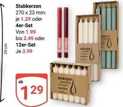 Globus Stabkerzen Angebot