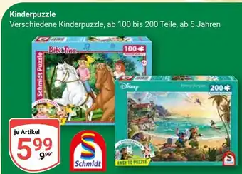 Globus Schmidt bibi & tina kinderpuzzle Angebot