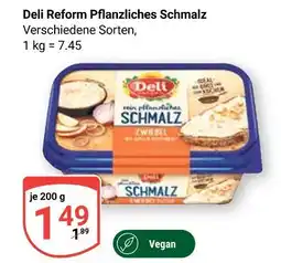 Globus Deli reform pflanzliches schmalz zwiebel Angebot