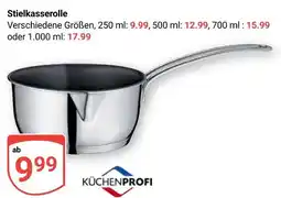 Globus Küchenprofi stielkasserolle 250 ml Angebot