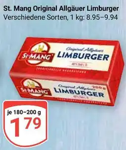 Globus St. mang original allgäuer limburger Angebot