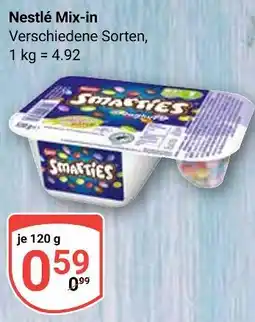 Globus Nestlé mix-in Angebot