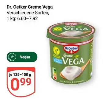 Globus Dr. oetker creme vega Angebot