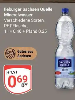 Globus Ileburger sachsen quelle mineralwasser Angebot