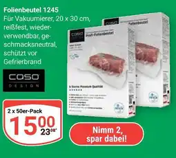 Globus Caso design folienbeutel 1245 Angebot