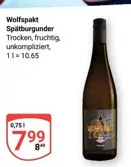 Globus Wolfspakt spätburgunder Angebot