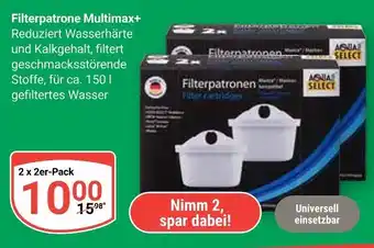 Globus Aqua select filterpatrone multimax+ Angebot