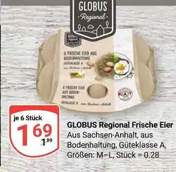 Globus Globus regional frische eier Angebot