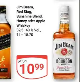 Globus Jim beam red stag Angebot