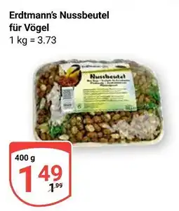 Globus Erdtmann’s nussbeutel für vögel Angebot