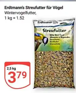 Globus Erdtmann’s streufutter für vögel Angebot