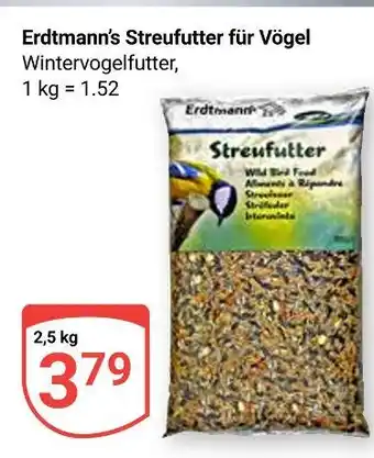 Globus Erdtmann’s streufutter für vögel Angebot