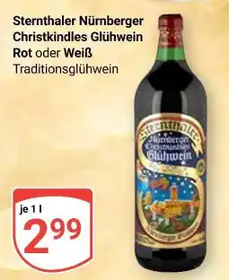 Globus Sternthaler nürnberger christkindles glühwein rot Angebot