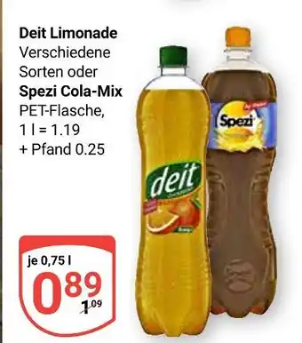 Globus Deit deit limonade Angebot