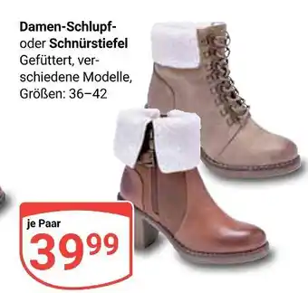 Globus Damen-schlupfstiefel Angebot