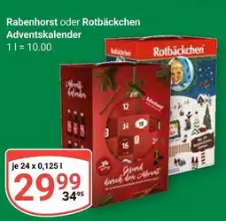 Globus Rabenhorst adventskalender Angebot