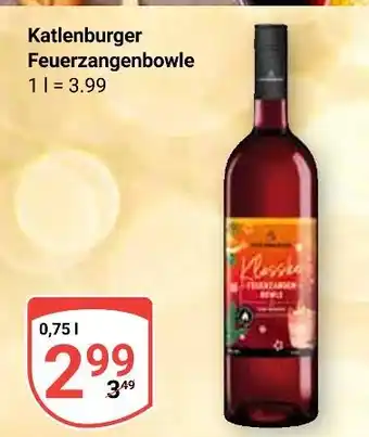 Globus Katlenburger feuerzangenbowle Angebot