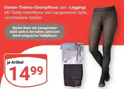 Globus Damen-thermo-strumpfhose oder damen-thermo-strumpfhose oder -leggings Angebot