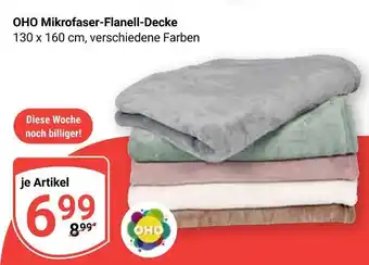 Globus Oho mikrofaser-flanell-decke Angebot
