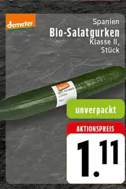 E-Center Demeter bio-salatgurken Angebot