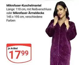 Globus Mikrofaser-kuschelmantel Angebot