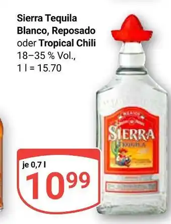 Globus Sierra tequila blanco Angebot