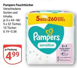 Globus Pampers feuchttücher Angebot