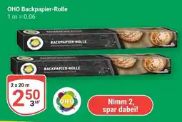 Globus Oho backpapier-rolle Angebot