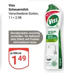 Globus Viss scheuermilch Angebot
