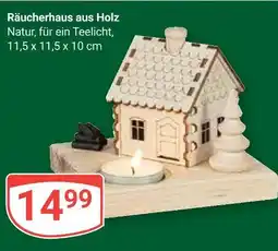 Globus Räucherhaus aus holz Angebot