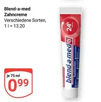 Globus Blend-a-med zahncreme Angebot