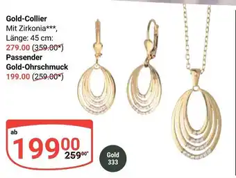 Globus Gold-collier Angebot
