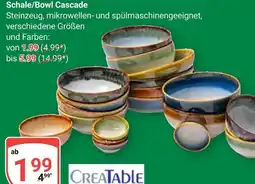 Globus Creatable schale/bowl cascade Angebot