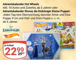 Globus Hot wheels adventskalender hot wheels Angebot