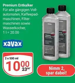 Globus Xavax premium entkalker Angebot