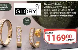 Globus Glory diamant-collier oder passender diamant**-ring oder diamant**-ohrschmuck Angebot