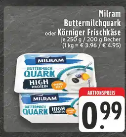 E-Center Milram buttermilchquark Angebot