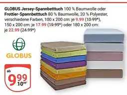Globus Globus jersey-spannbetttuch Angebot