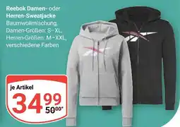 Globus Reebok damen- oder herren-sweatjacke Angebot