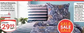 Globus H.g. hahn haustextilien edelflanell-bettwäsche Angebot