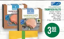 E-Center Followfood thunfisch filets in eigenem saft Angebot