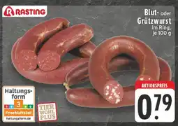 E-Center Rasting blutwurst Angebot