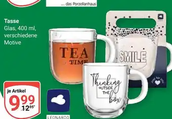 Globus Leonardo tasse Angebot