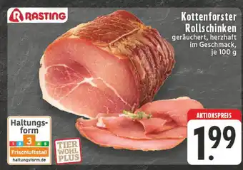 E-Center Rasting kottenforster rollschinken Angebot