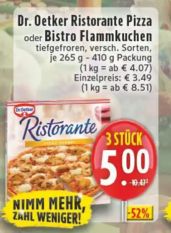 E-Center Dr. oetker ristorante pizza Angebot