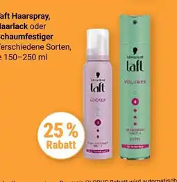 Globus Taft 25% rabatt Angebot