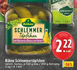 E-Center Kühne schlemmertöpfchen Angebot